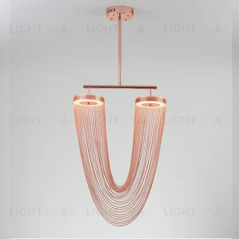Люстра на штанге Delight Collection Otero 8608P copper 8608P copper