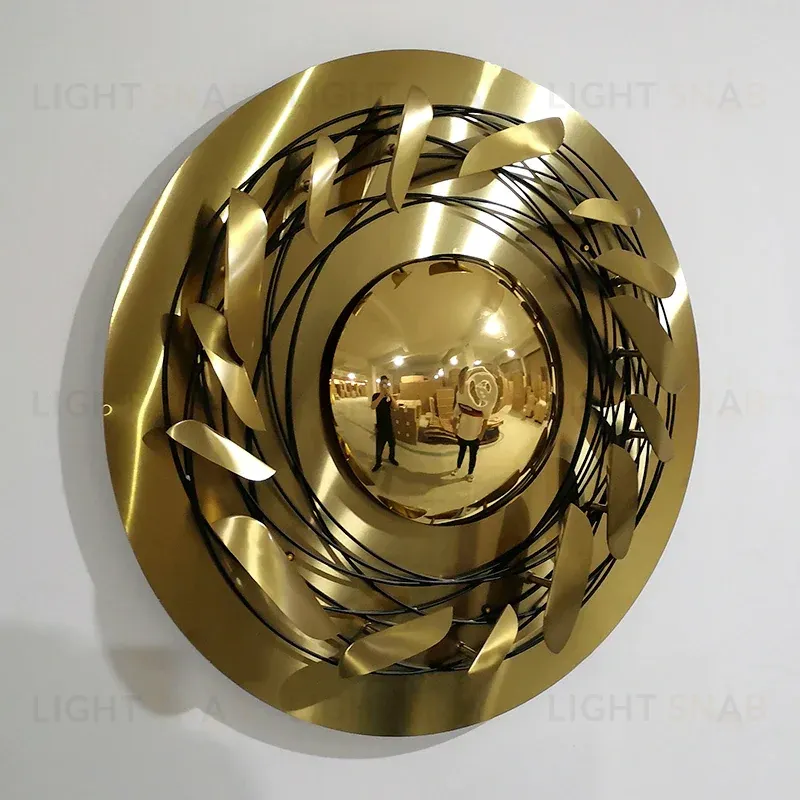Настенный светильник Delight Collection Anodine 8109W/800 brass 8109W/800 brass