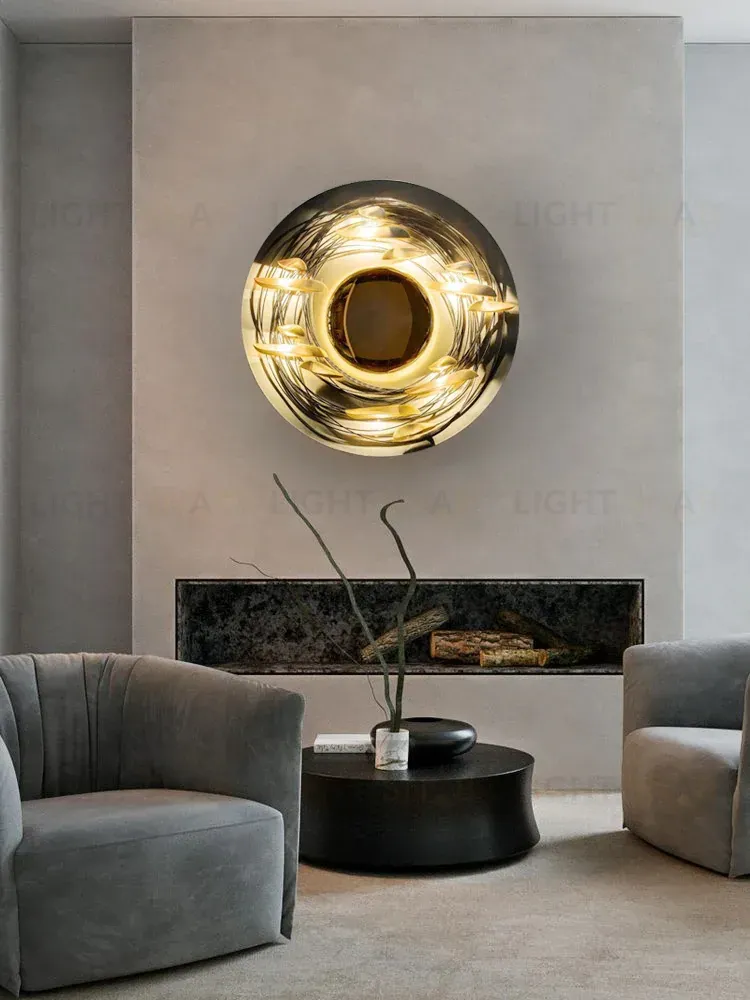 Настенный светильник Delight Collection Anodine 8109W/800 brass 8109W/800 brass