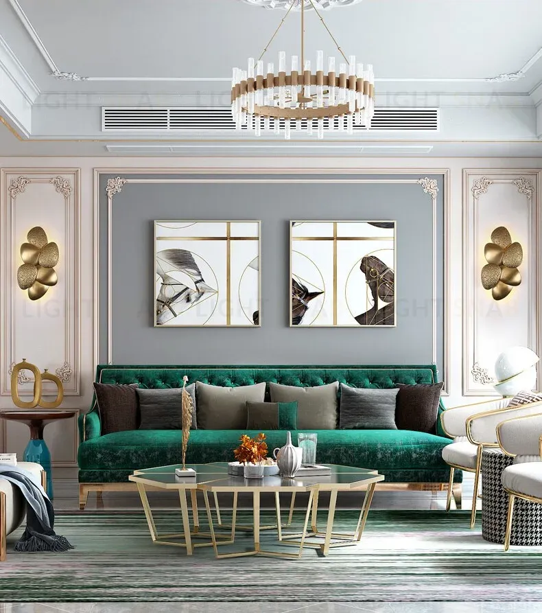 Настенный светильник Delight Collection OMB19003-6L gold OMB19003-6L gold