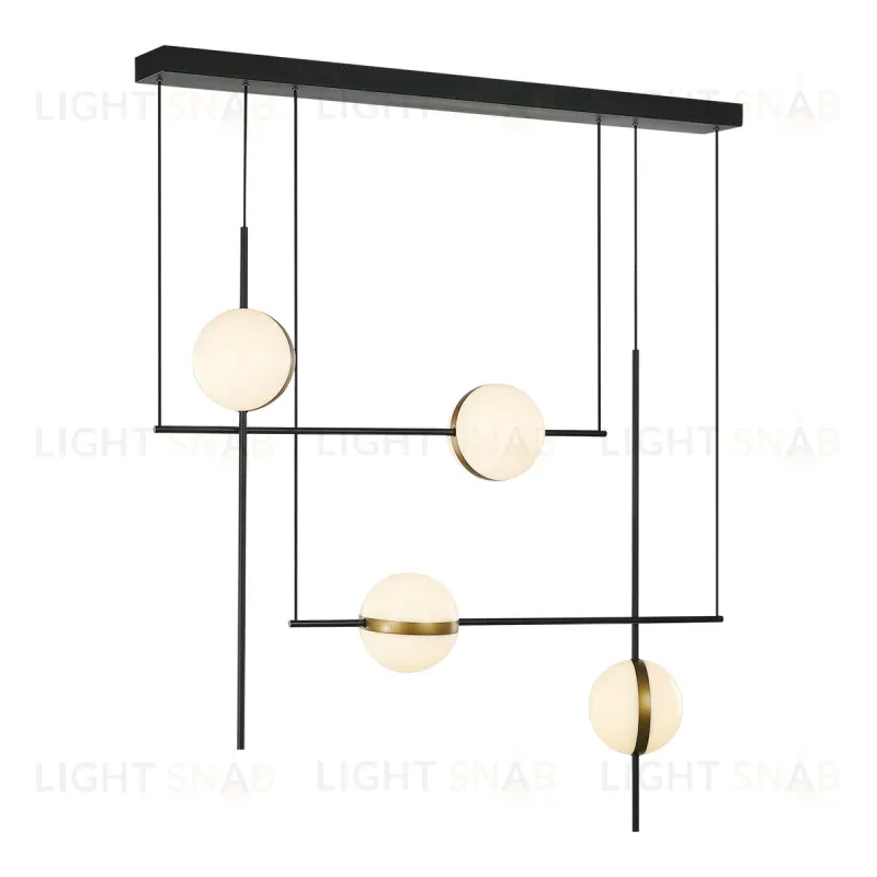 Подвесная люстра Delight Collection MD2062-4B black/brass MD2062-4B black/brass