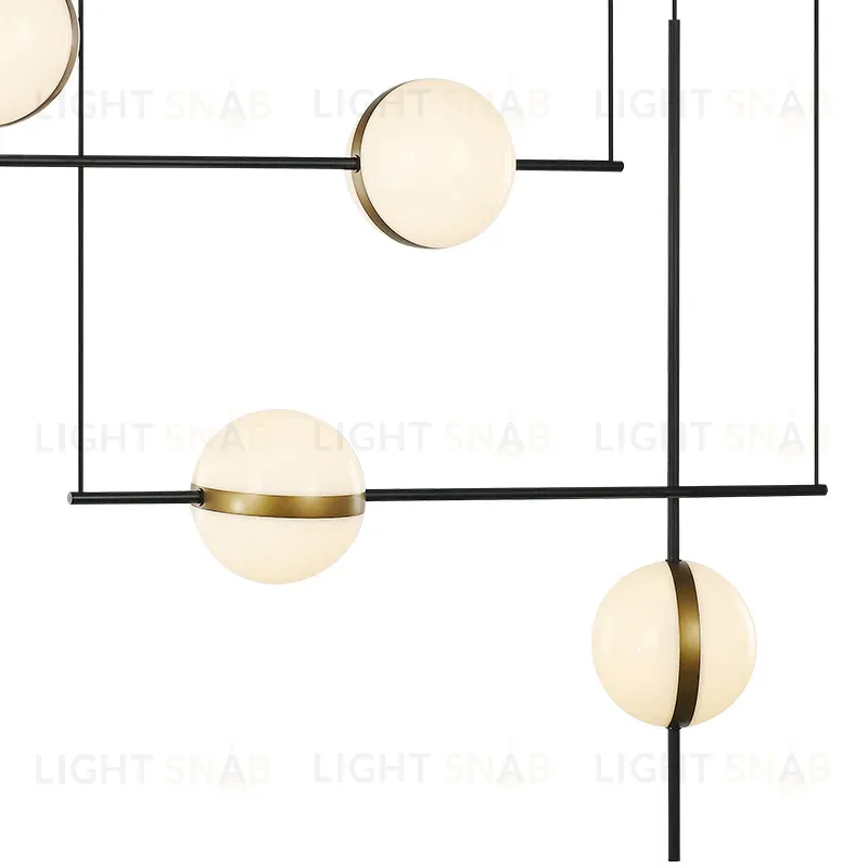 Подвесная люстра Delight Collection MD2062-4B black/brass MD2062-4B black/brass