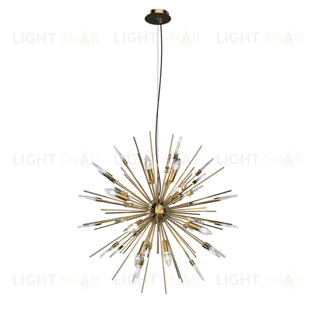 Подвесная люстра Delight Collection Boivin MD2094-12A gold/rock crystal MD2094-12A gold/rock crystal
