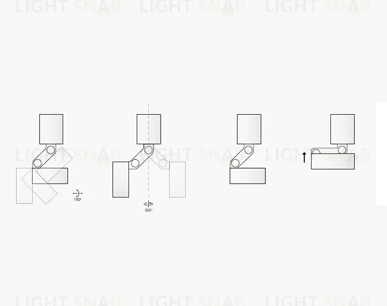 Накладной спот Delight Collection WB8512DR WB8512DR