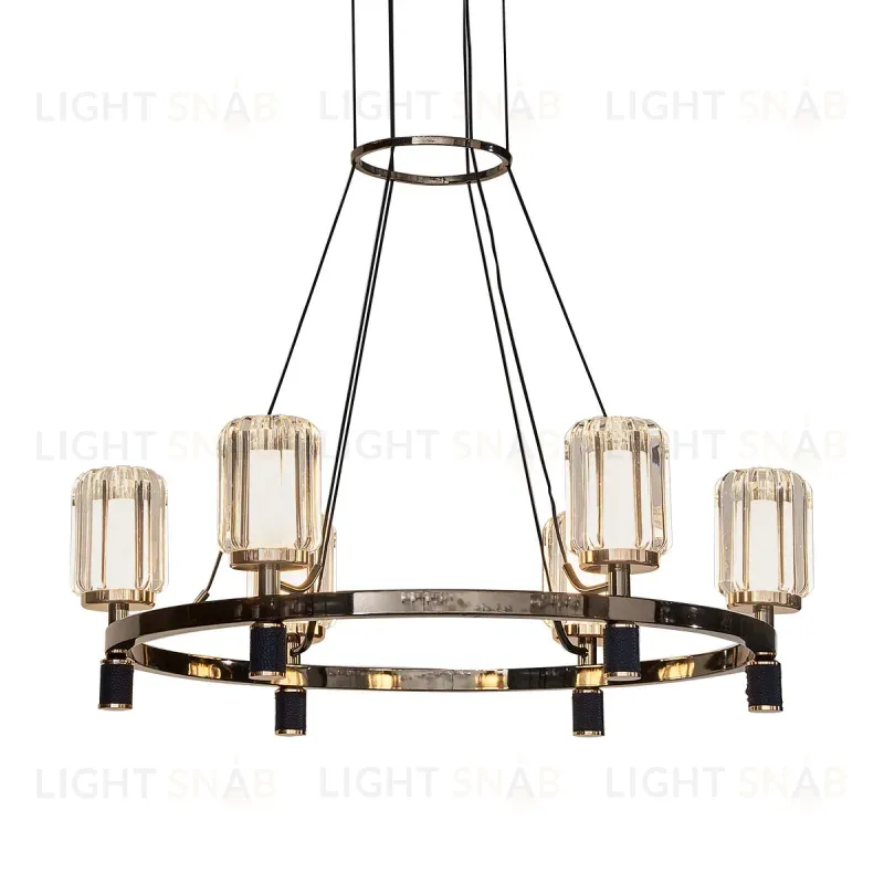 Подвесная люстра Delight Collection P0738-6A gold/pearl black P0738-6A gold/pearl black