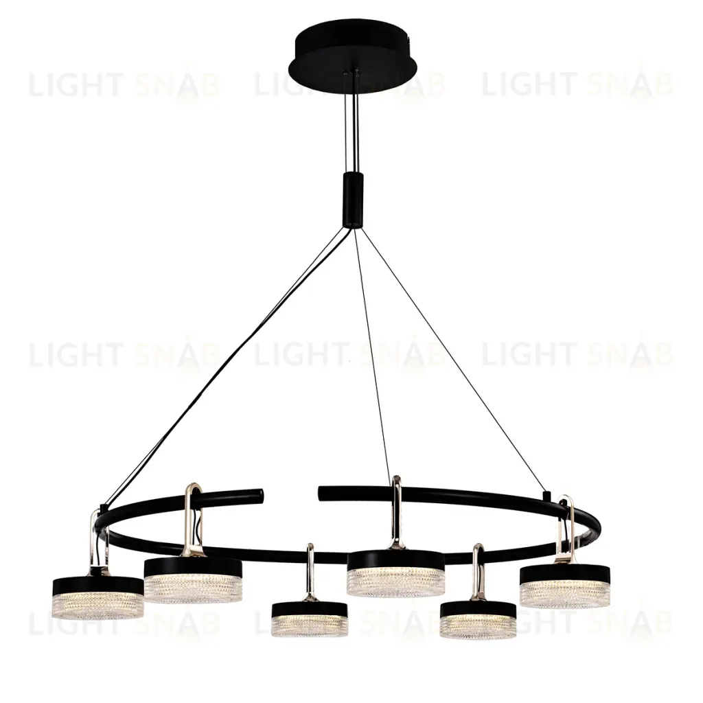 Подвесная люстра Delight Collection P0855-6C black P0855-6C black