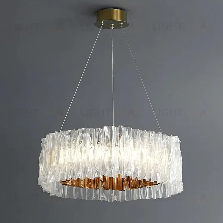 Подвесная люстра Delight Collection Accordeon 10310P-580 white/gold 10310P-580 white/gold