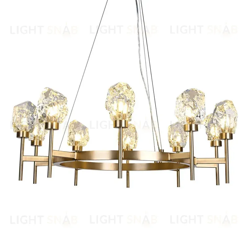 Подвесная люстра Delight Collection BRCH9162-10 antique brass BRCH9162-10 antique brass