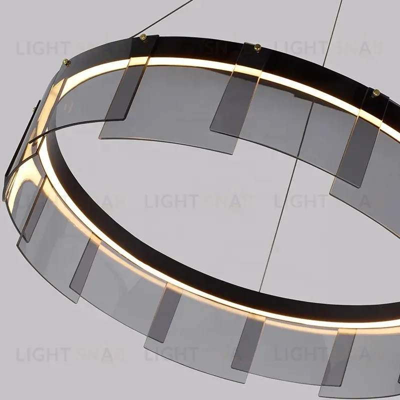 Подвесная люстра Delight Collection Stratos D8825P/L black/smoky D8825P/L black/smoky