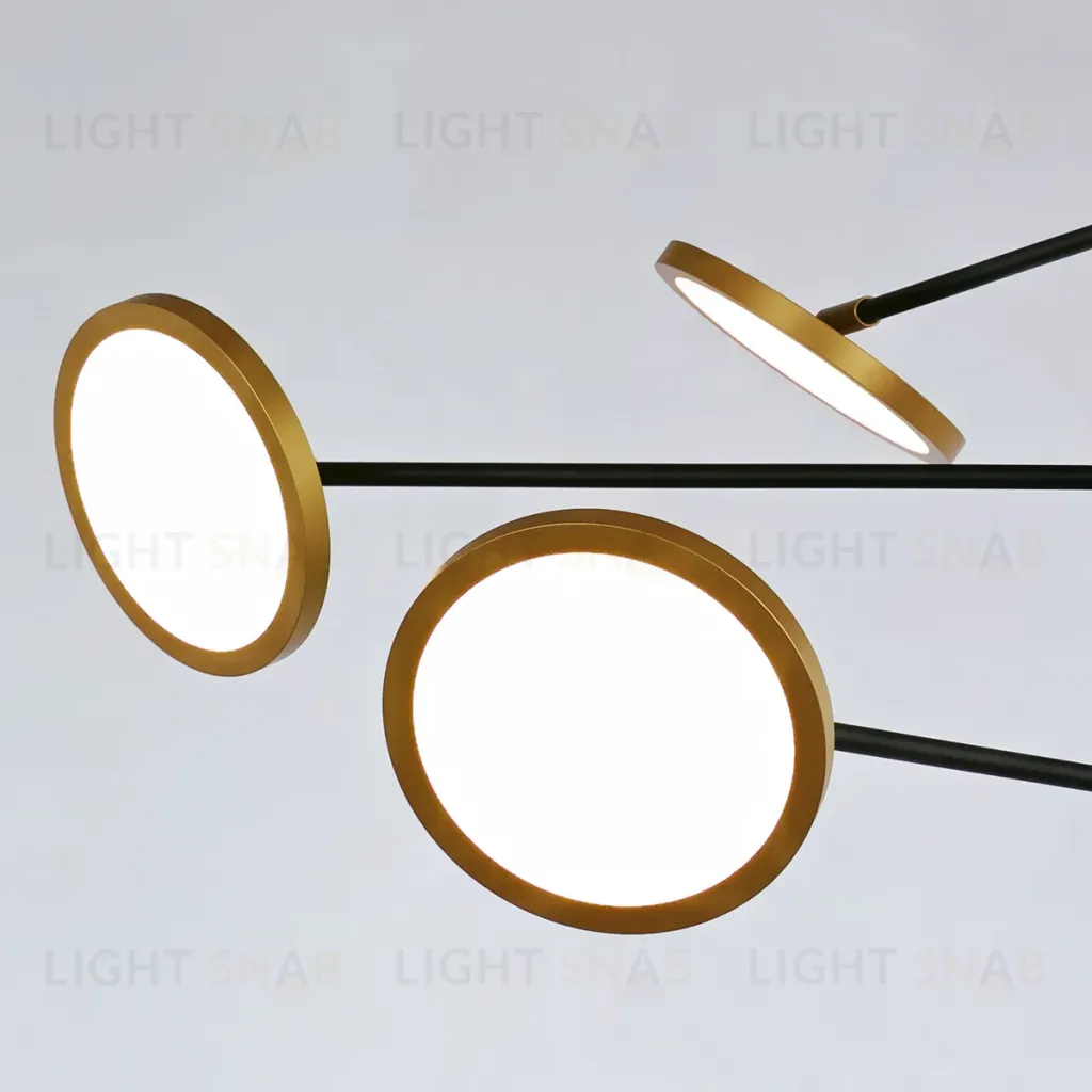 Подвесная люстра Delight Collection MD19001002-6A black/gold MD19001002-6A black/gold