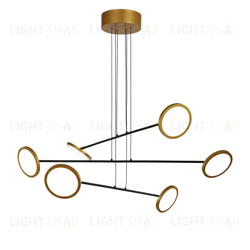 Подвесная люстра Delight Collection MD19001002-6A black/gold MD19001002-6A black/gold