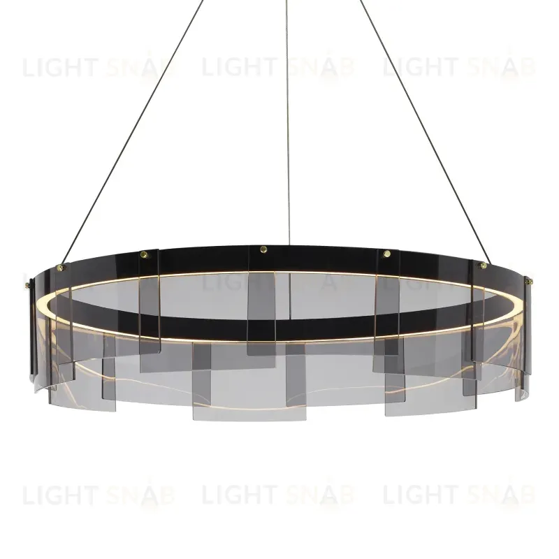 Подвесная люстра Delight Collection Stratos D8825P/L black/smoky D8825P/L black/smoky