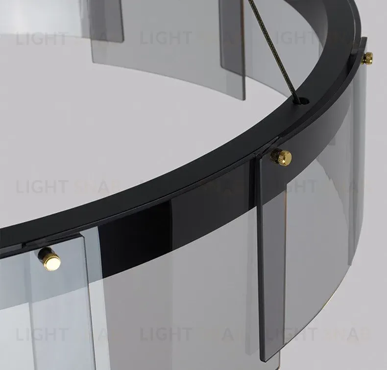 Подвесная люстра Delight Collection Stratos D8825P/L black/smoky D8825P/L black/smoky