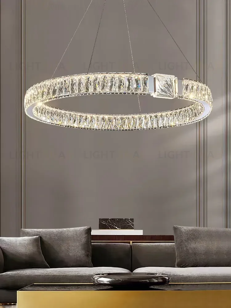 Подвесная люстра Delight Collection D8010P/R/D600 silver D8010P/R/D600 silver
