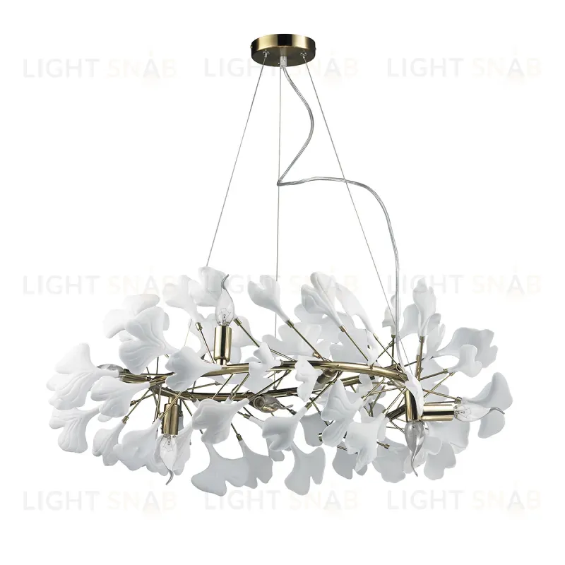 Подвесная люстра Delight Collection 10881P/R800 gold/white 10881P/R800 gold/white