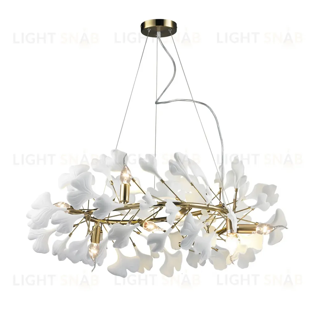 Подвесная люстра Delight Collection 10881P/R800 gold/white 10881P/R800 gold/white