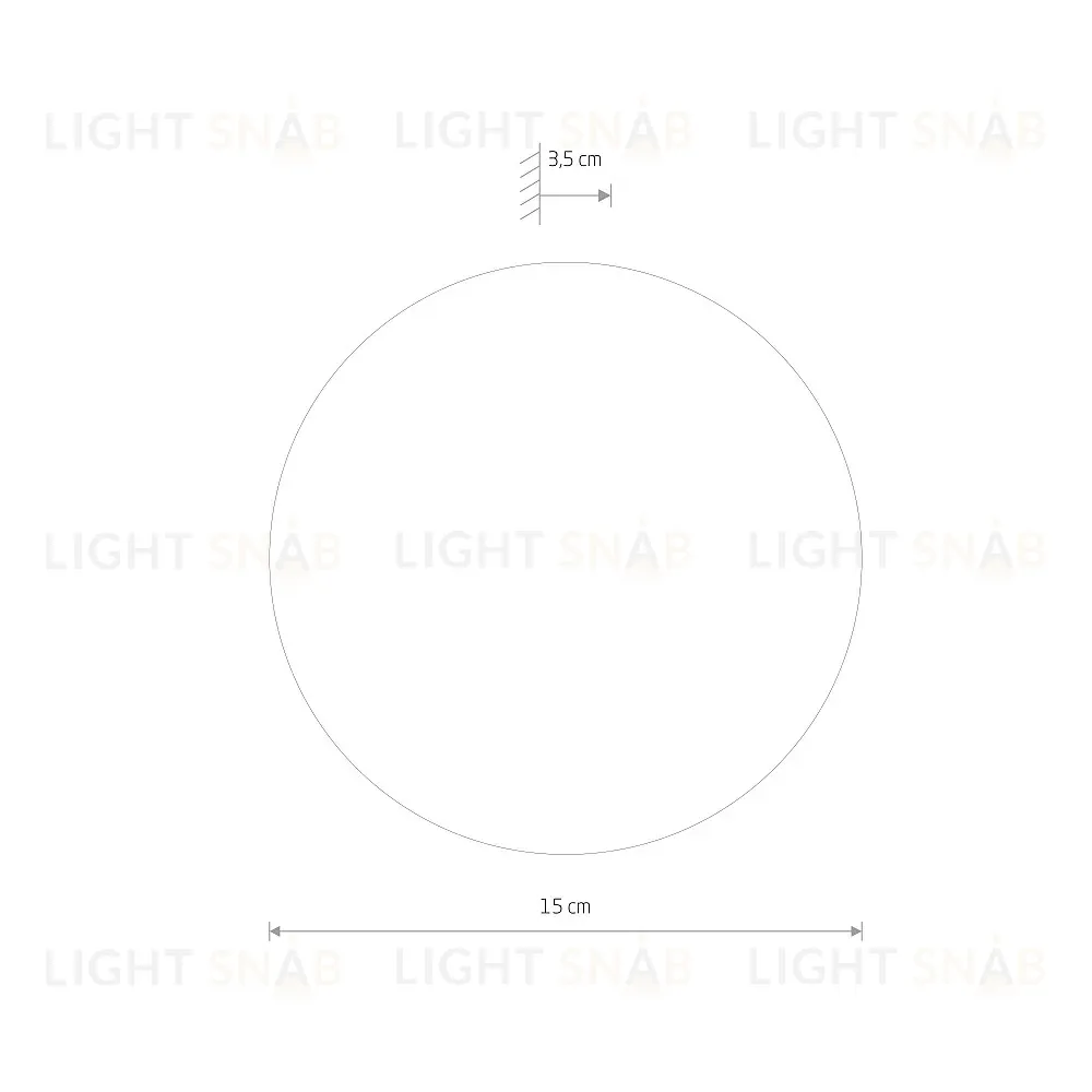Настенный светильник Nowodvorski Ring Led S 10280 10280
