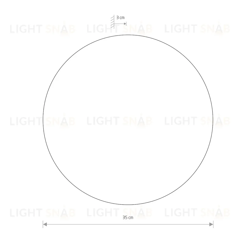 Настенный светильник Nowodvorski Ring Led L 10353 10353