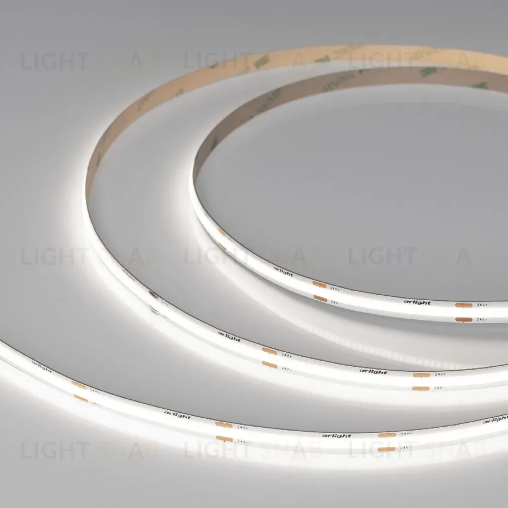 Светодиодная лента Arlight COB-X480-8mm 24V White6000 8 W/m, IP20, CSP, 5m 039057 039057