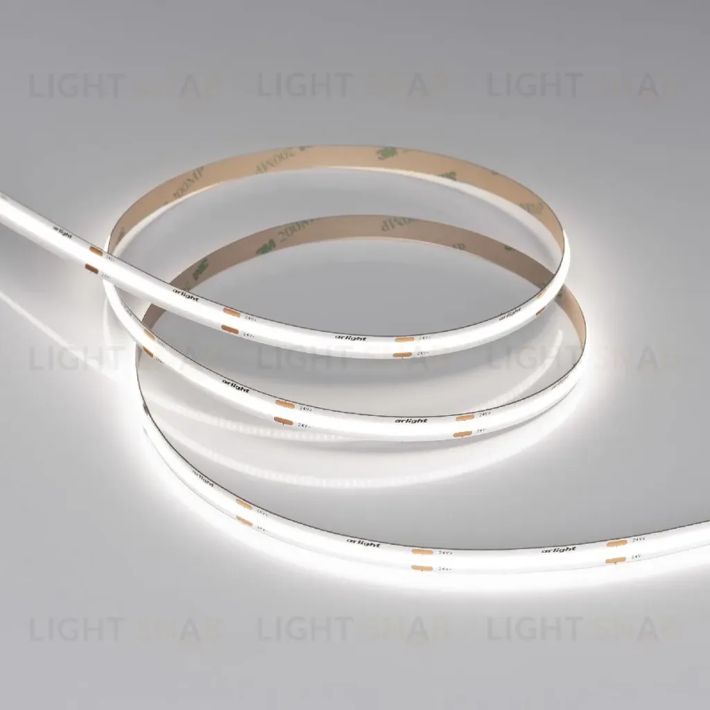 Светодиодная лента Arlight COB-X480-8mm 24V White6000 8 W/m, IP20, CSP, 5m 039057 039057