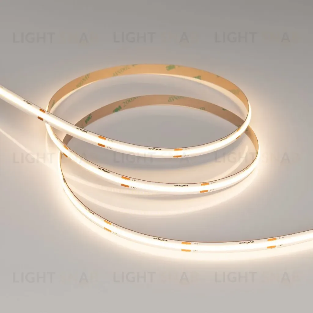Светодиодная лента Arlight COB-X480-8mm 24V Warm3000 8 W/m, IP20, CSP, 5m 039059 039059