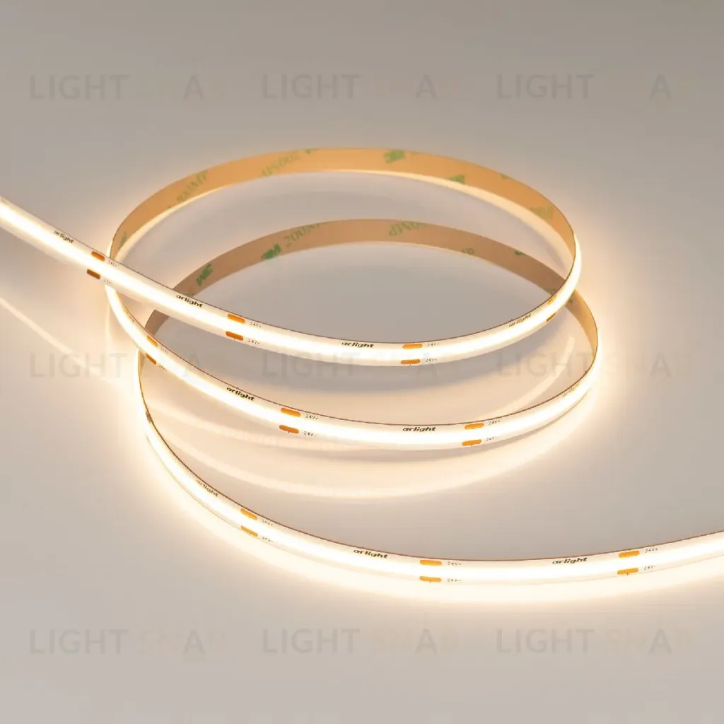 Светодиодная лента Arlight COB-X480-8mm 24V Warm2700 8 W/m, IP20, CSP, 5m 039060 039060