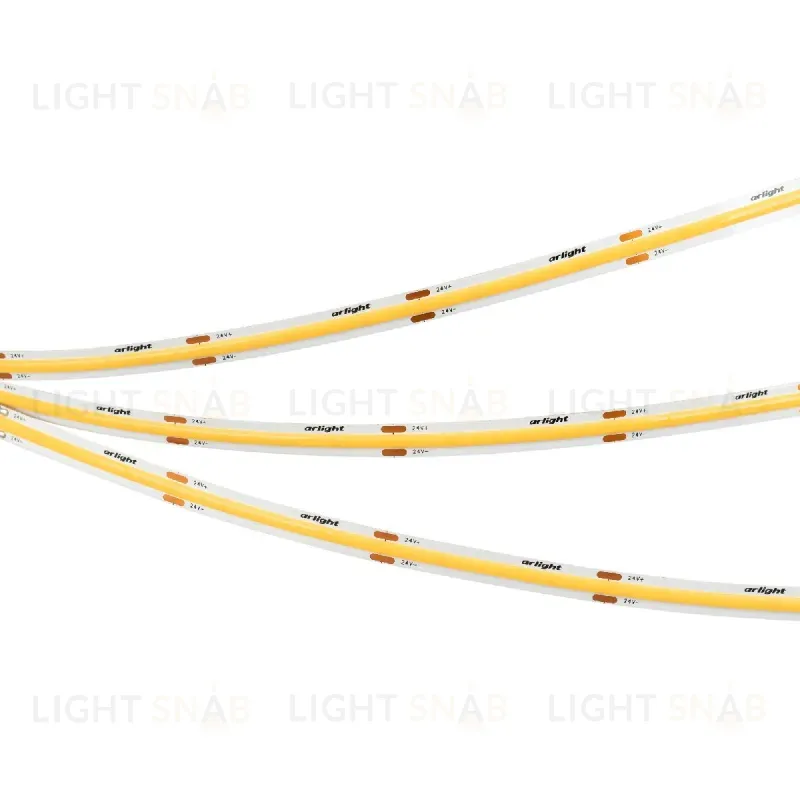 Светодиодная лента Arlight COB-X480-8mm 24V Warm2700 8 W/m, IP20, CSP, 5m 039060 039060