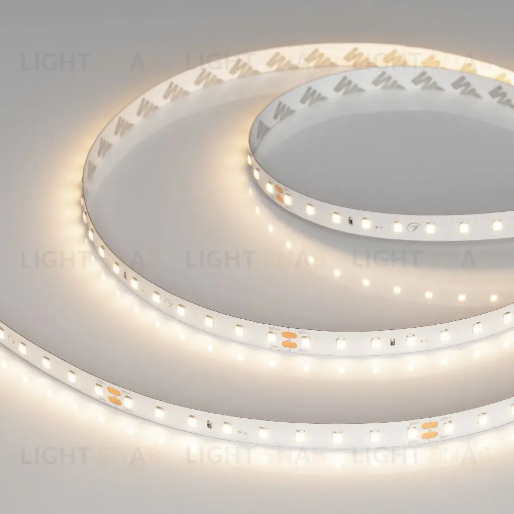 Светодиодная лента Arlight RT-A90-10mm 24V Warm3000 4.8 W/m, IP20, 2835, 5m 038778 038778