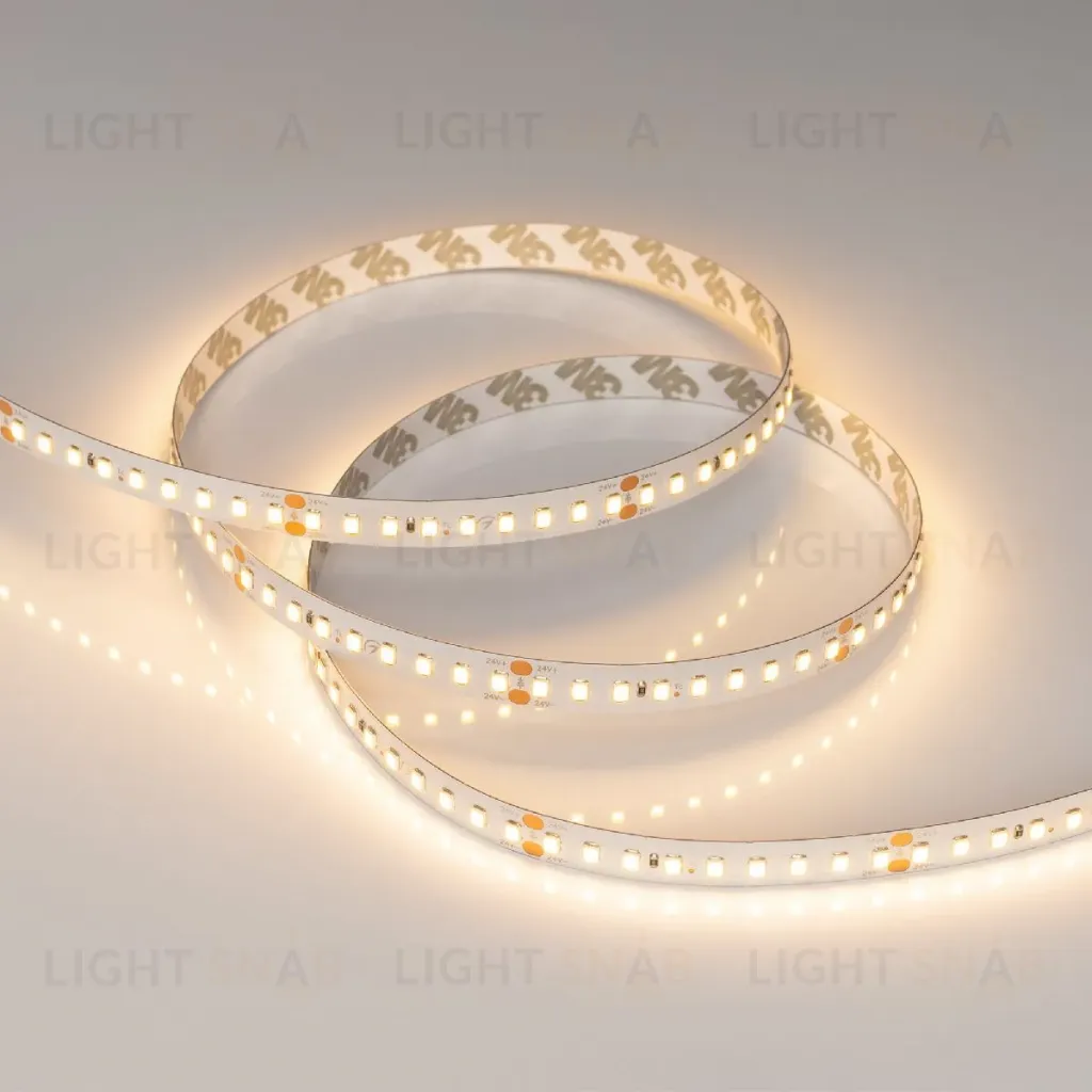 Светодиодная лента Arlight RT-A144-10mm 24V Warm2700 7.7 W/m, IP20, 2835, 5m 038781 038781