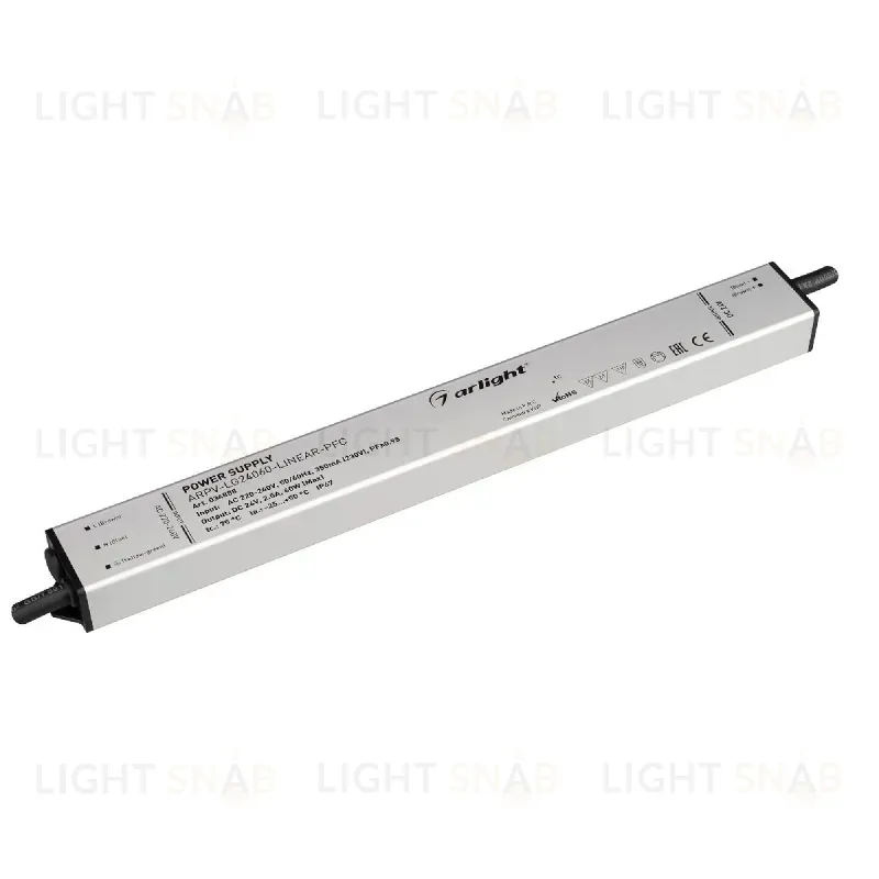 Блок питания Arlight ARPV-LG24060-LINEAR-PFC 24V, 2.5A, 60W 034888 034888