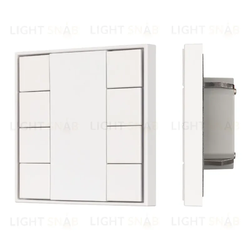 Кнопочная панель Arlight KNX-301-22-8-SH-IN White BUS, Frame 037723 037723