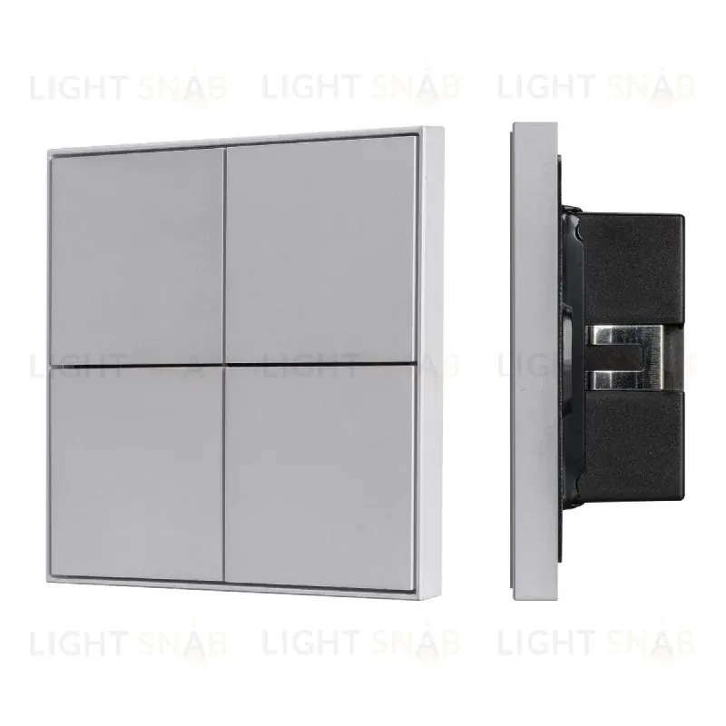 Кнопочная панель Arlight KNX-304-23-IN Silver BUS, Frame 039666 039666
