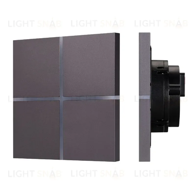 Сенсорная панель Arlight KNX-304-13-IN Grey BUS, Frameless 038309 038309