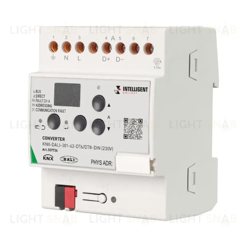 Конвертер Arlight KNX-DALI-301-62-DT6/DT8-DIN 230V 037726 037726