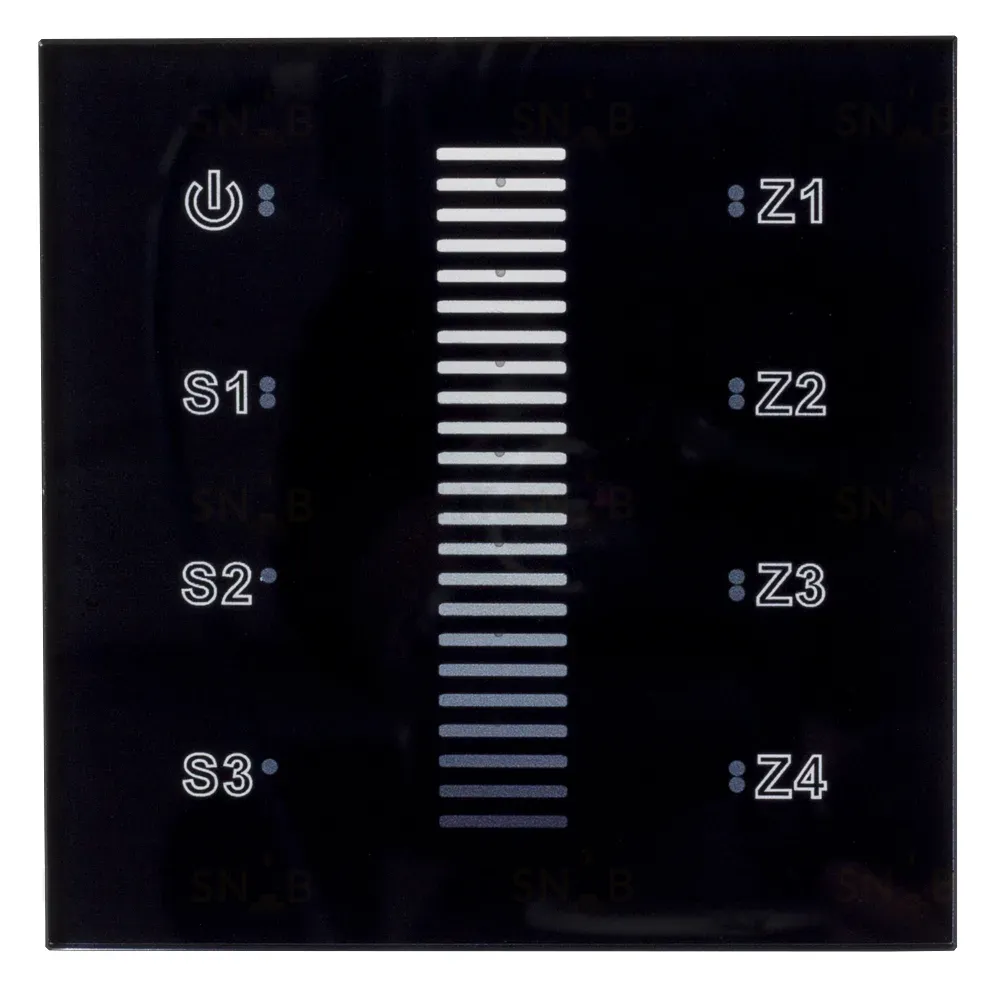 Сенсорная панель Arlight DALI-901-11-ADDR-3SC-DIM-DT6-IN Black BUS 037189 037189