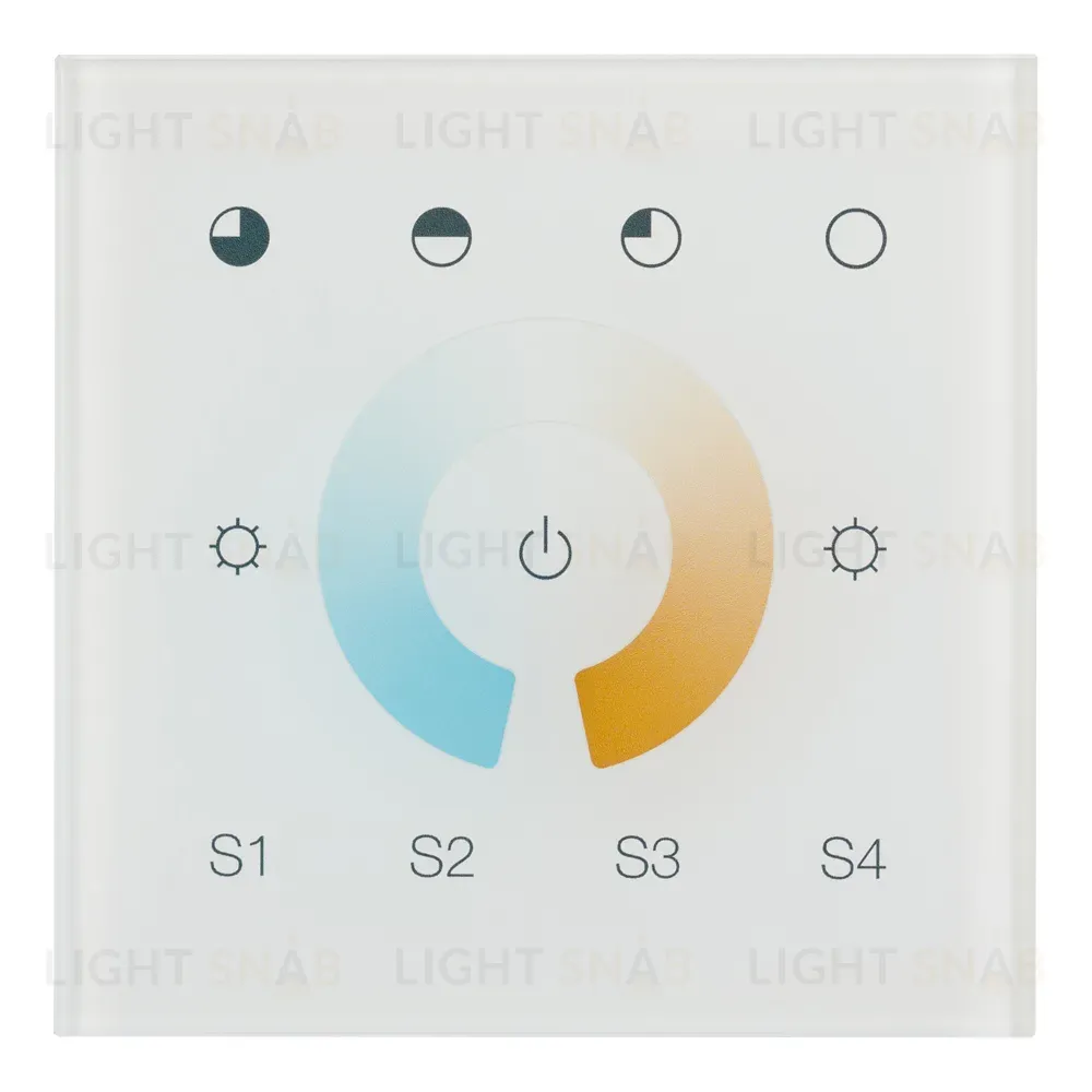 Сенсорная панель Arlight DALI-901-11-1G-4SC-MIX-DT8-IN White BUS/230V 037196 037196
