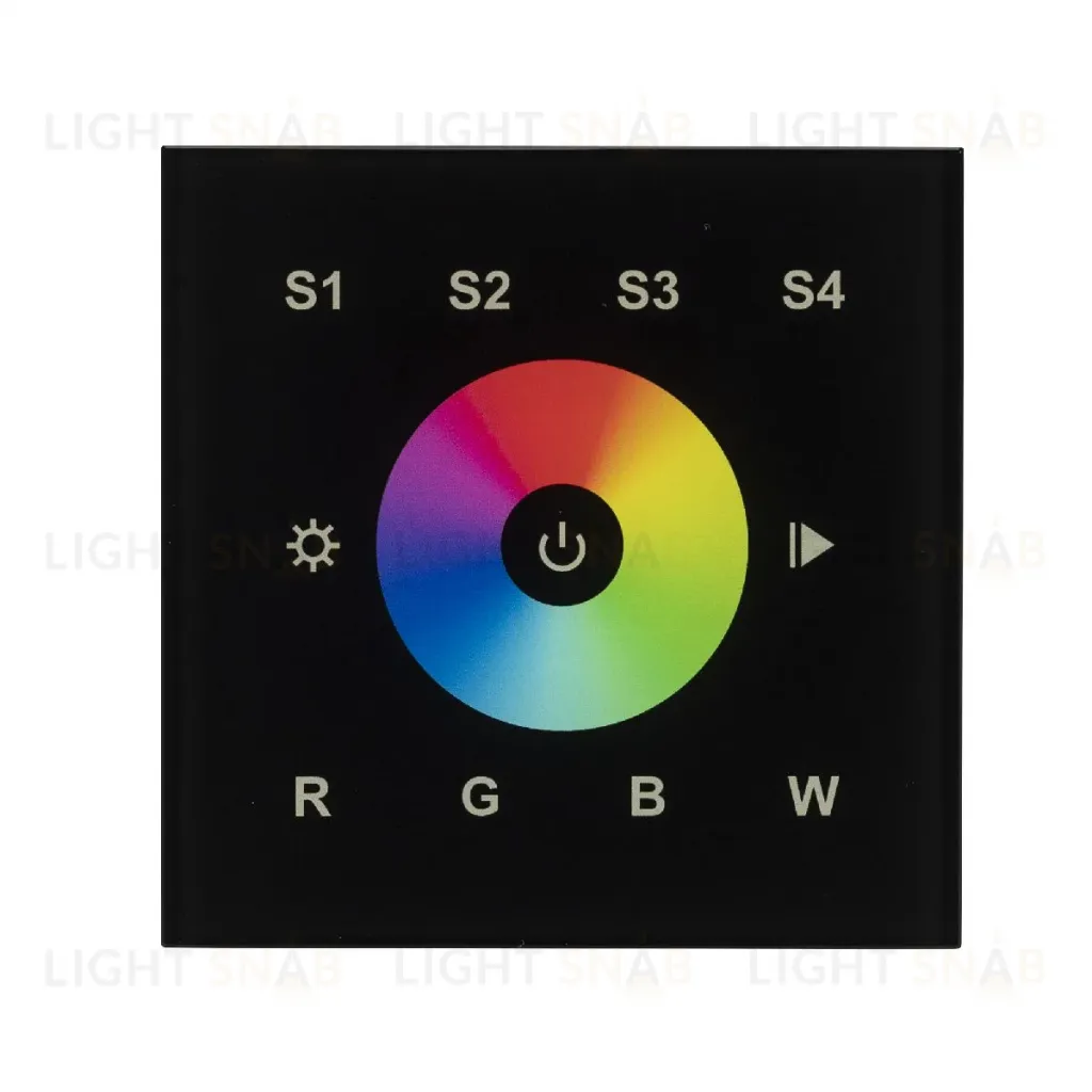 Сенсорная панель Arlight DALI-901-11-1G-4SC-RGBW-DT8-IN Black BUS/230V 037199 037199
