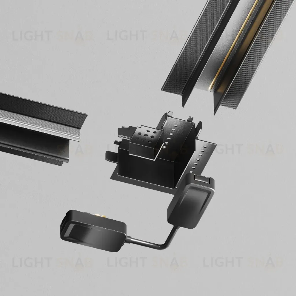 Коннектор для встраиваемой трековой системы Maytoni Radity TRA084CPC-B-12 TRA084CPC-B-12
