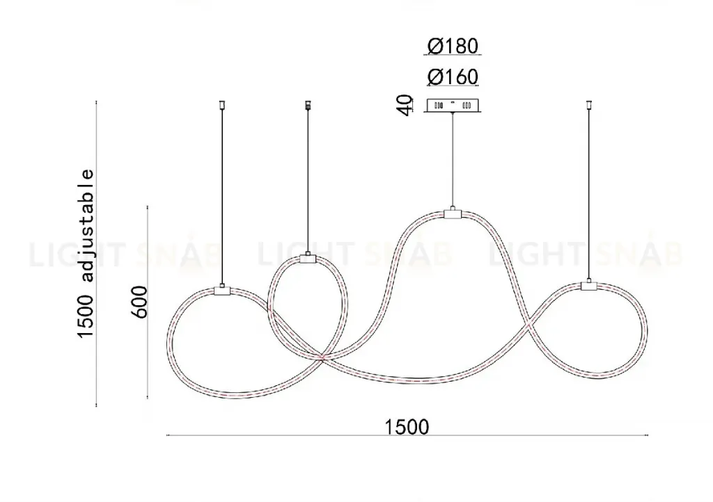 Подвесной светильник Arte Lamp Klimt A2850SP-80PB A2850SP-80PB
