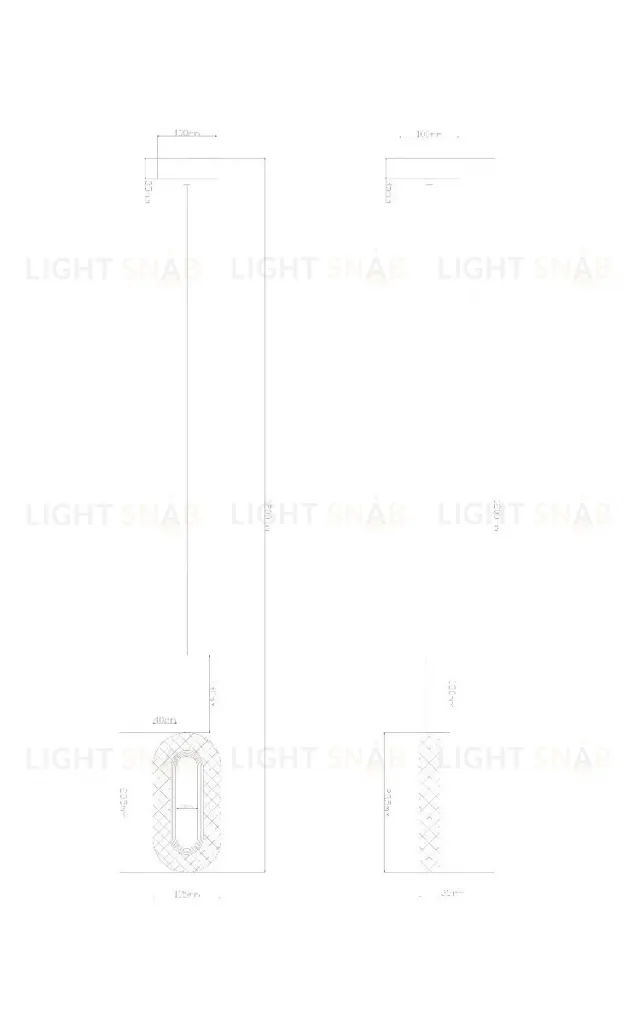 Подвесной светильник Arte Lamp Ovale A2489SP-1GO A2489SP-1GO