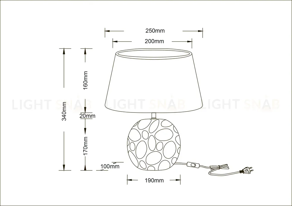 Настольная лампа Arte Lamp Poppy A4063LT-1GO A4063LT-1GO