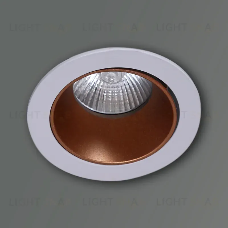 Точечный светильник Reluce 16085-9.0-001PT MR16 WT+ROSE GD 16085-9.0-001PT MR16 WT+ROSE GD
