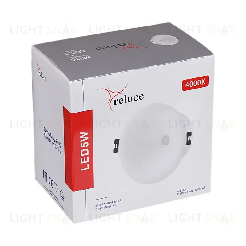 Точечный светильник Reluce 81120-9.0-001 LED5W WT 81120-9.0-001 LED5W WT