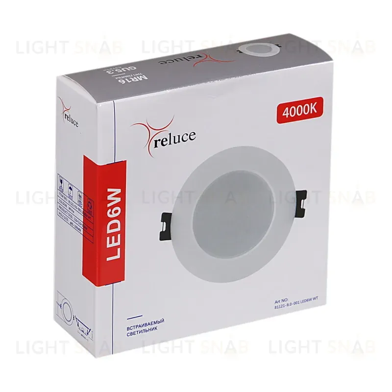 Точечный светильник Reluce 81121-9.0-001 LED6W WT 81121-9.0-001 LED6W WT