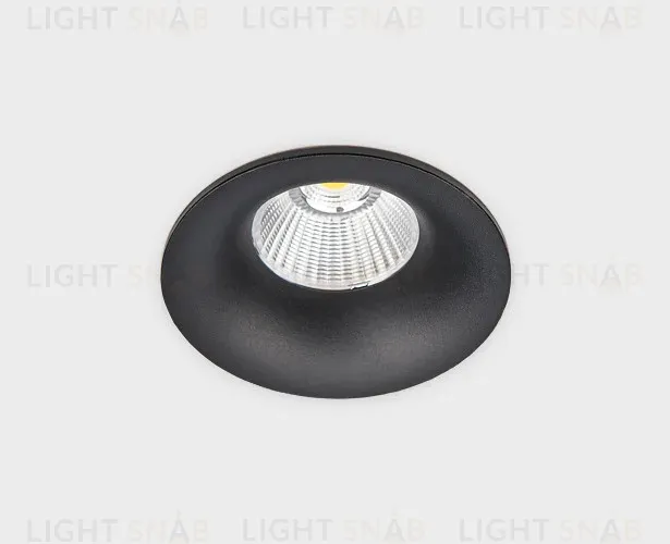 Встраиваемый светильник Italline IT06-6016 black 3000K IT06-6016 black 3000K