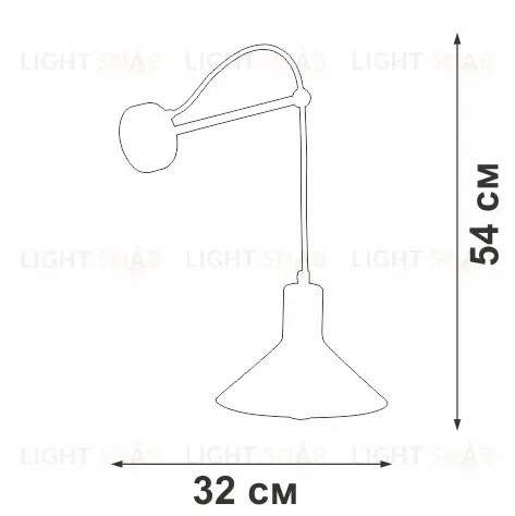 Бра Vitaluce V2897-1/1A V2897-1/1A