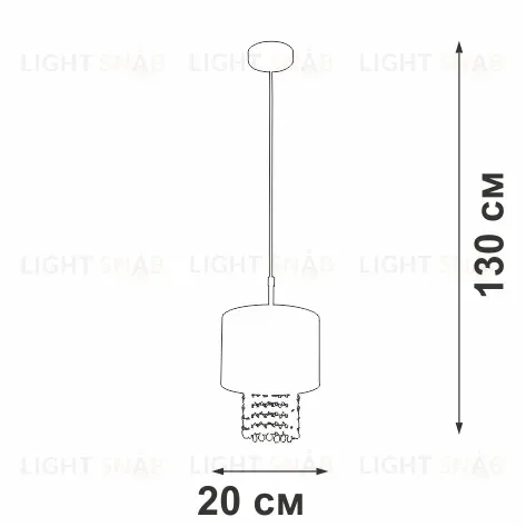 Подвесной светильник Vitaluce V5810-0/1S V5810-0/1S