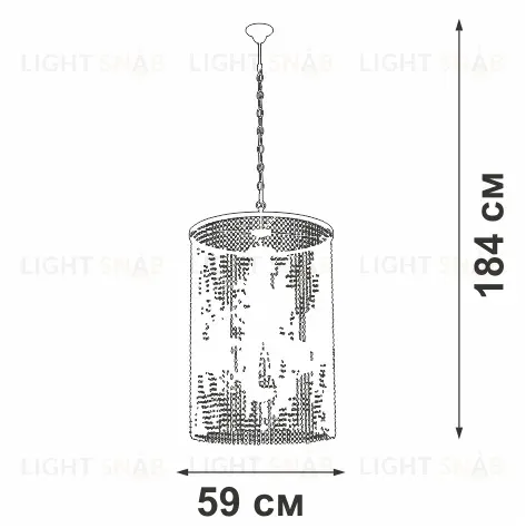 Подвесная люстра Vitaluce V5817-7/6 V5817-7/6