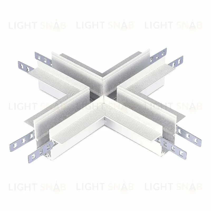 Коннектор X-образный для встраиваемого магнитного шинопровода ST Luce Skyline 48 ST007.500.12 ST007.500.12