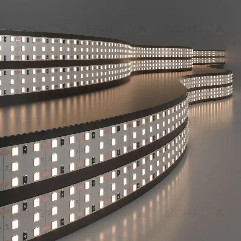 Светодиодная лента Elektrostandard 2835 24В 360Led 26Вт/м 3300K 5м IP20 4690389193675 a062578 4690389193675